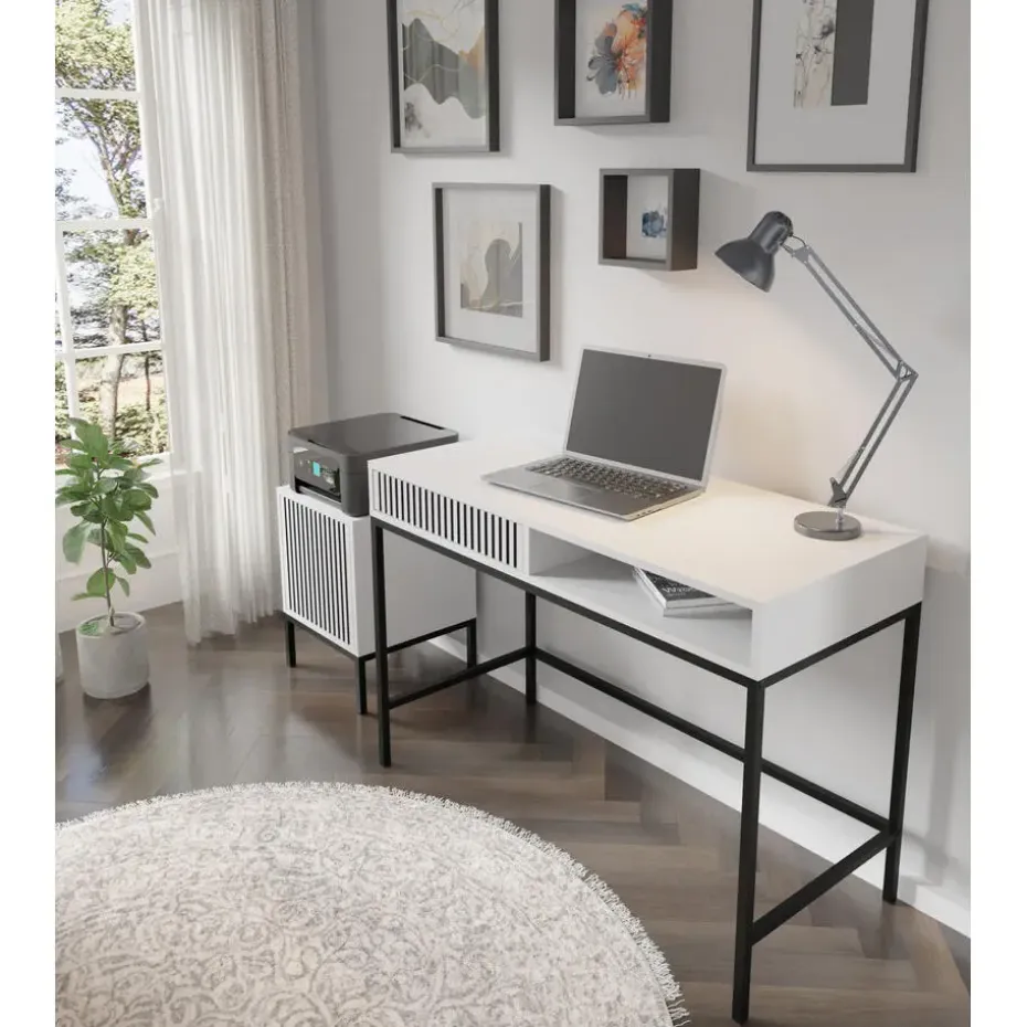 Ravenna Kaptafel - Zwart - Metaal