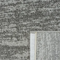 Relax Oslo - Laagpolig Effen Vloerkleed - Grijs - 250x250 CM Vierkant