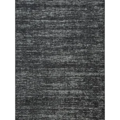 Relax Oslo - Laagpolig Effen Vloerkleed - Zwart - 120x170 CM