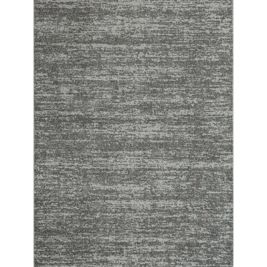 Relax Oslo - Laagpolig Effen Vloerkleed - Grijs - 160x230 CM
