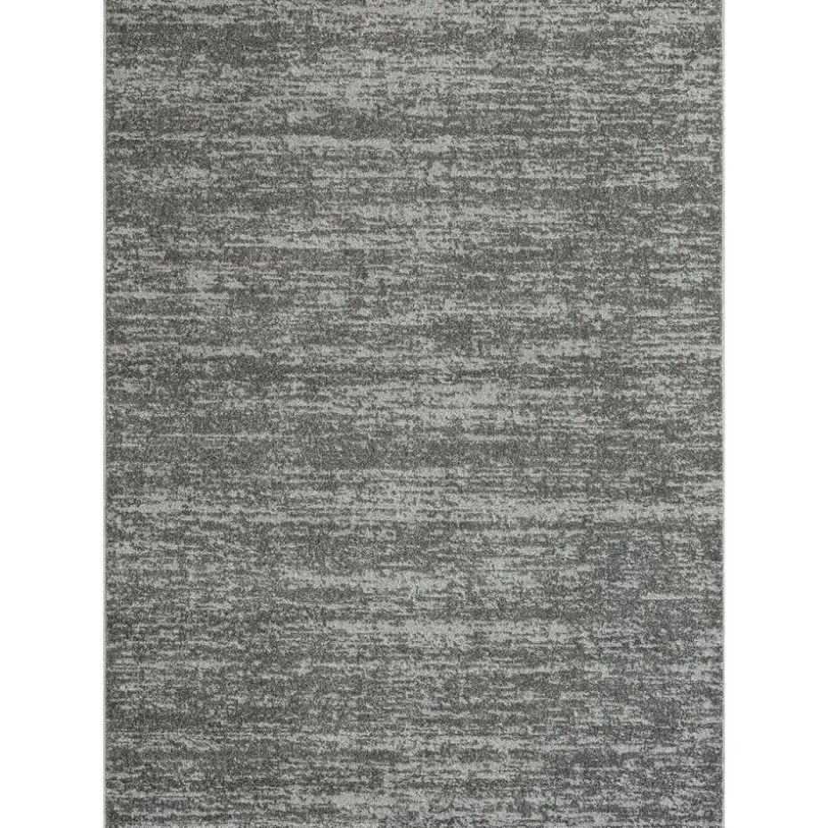 Relax Oslo - Laagpolig Effen Vloerkleed - Grijs - 160x230 CM