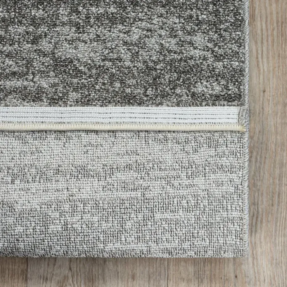 Relax Oslo - Laagpolig Effen Vloerkleed - Grijs - 160x230 CM