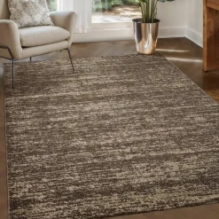Relax Oslo - Laagpolig Effen Vloerkleed - Bruin - 200x290 CM