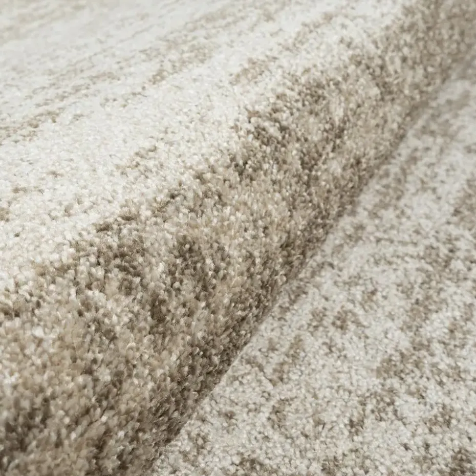 Relax Oslo - Laagpolig Effen Vloerkleed - Beige - 160x230 CM