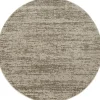 Relax Oslo - Laagpolig Effen Vloerkleed - Beige - 240 CM ROND