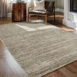 Relax Oslo - Laagpolig Effen Vloerkleed - Beige - 250x250 CM Vierkant