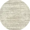 Relax Oslo - Laagpolig Effen Vloerkleed - Creme - 200 CM ROND