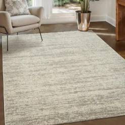 Relax Oslo - Laagpolig Effen Vloerkleed - Creme - 200x290 CM