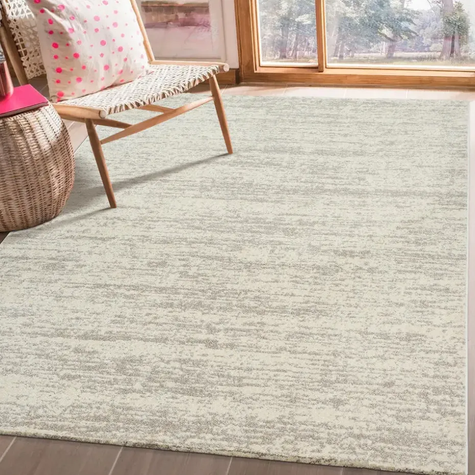 Relax Oslo - Laagpolig Effen Vloerkleed - Creme - 200x290 CM