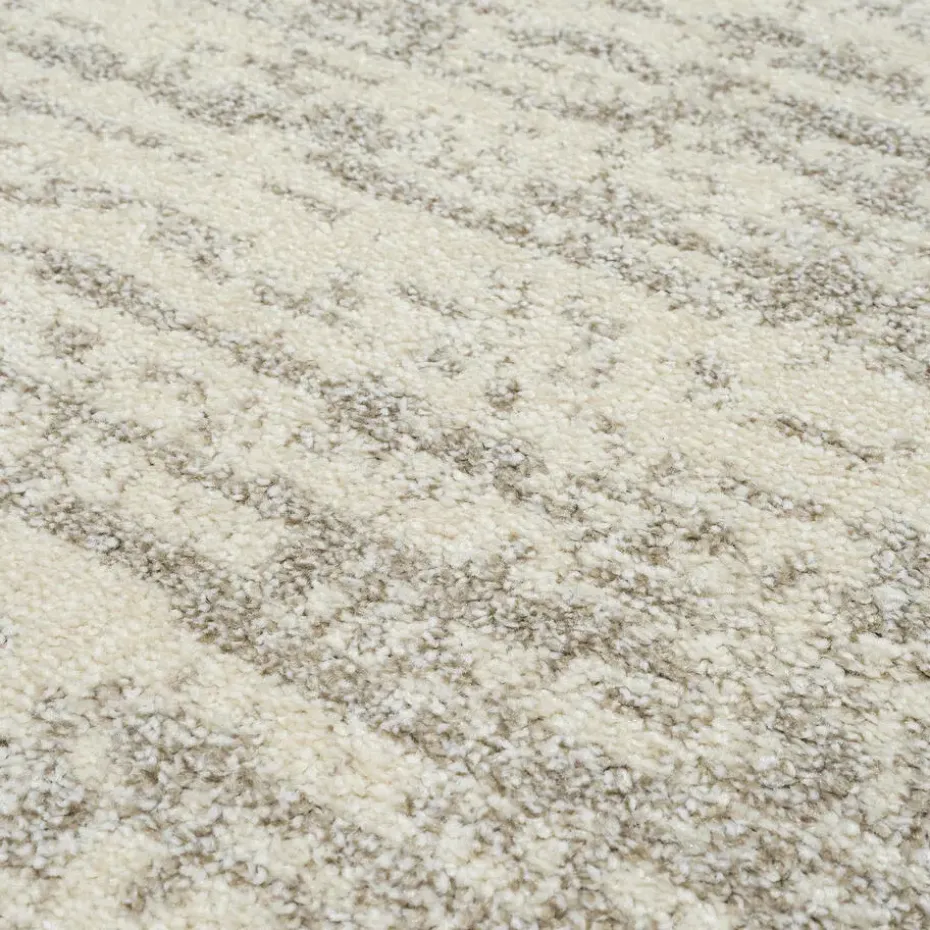 Relax Oslo - Laagpolig Effen Vloerkleed - Creme - 200x290 CM