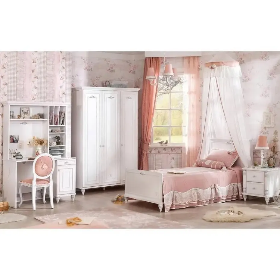 Romance commode kinderladekast meisjes