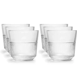 Royal Leerdam Drinkglazen Rayo - 6x stuks - glas - 270 ml
