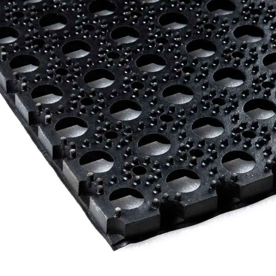 Rubber ringmat op rol - Dikte 23 mm - Breedte 150 cm - per 10 meter