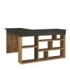Sally Bureau 18mm MELAMINE Coat Atlantic Pine Zwart