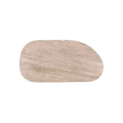 Salontafel Travertin - Beige/Bruin - Organische Vorm - Tafel Olaf