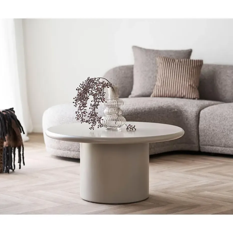 Salontafel Zand - Rond - 80x80x40cm - Nagano