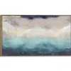 Schilderij Abstracte kunst - 70 x 118cm - Blauw