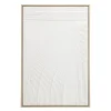 Schilderij 3D Art - wit - canvas/hout - 90x60 cm