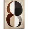 Schilderij Earth Essence - 70 x 50cm - Bruin