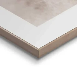 Schilderij Handen in het zand - 70 x 50cm - Beige