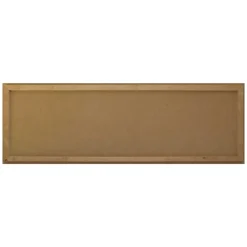 Schilderij Hooglander - 52 x 156cm - Beige