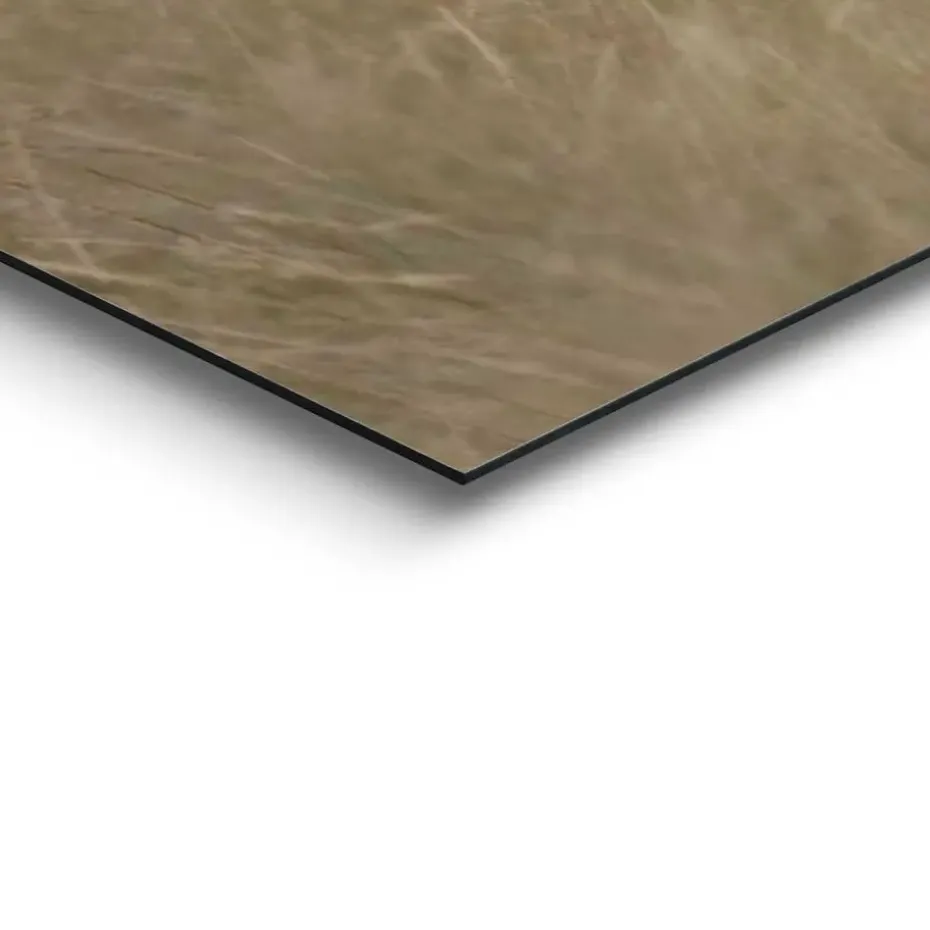 Schilderij Hooglander - 52 x 156cm - Beige