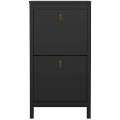 Schoenenkast Madeira - zwart - 102,9x53,8x24,6 cm