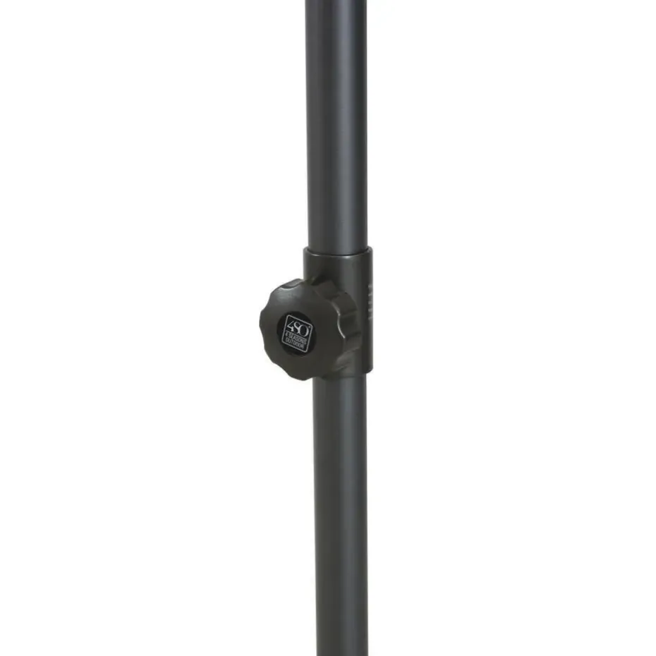 4-Seasons stokparasol Azzurro 350 cm - Charcoal