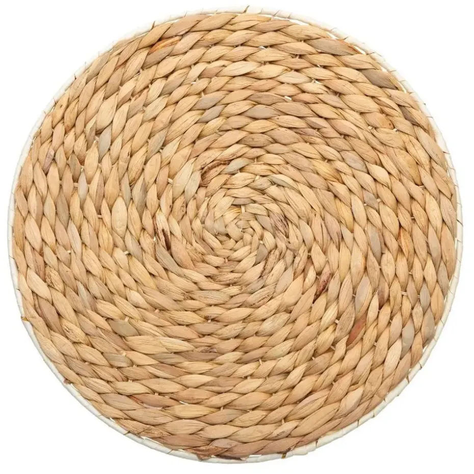 Secret de Gourmet Placemat - zeegras naturel - rond - 35 cm
