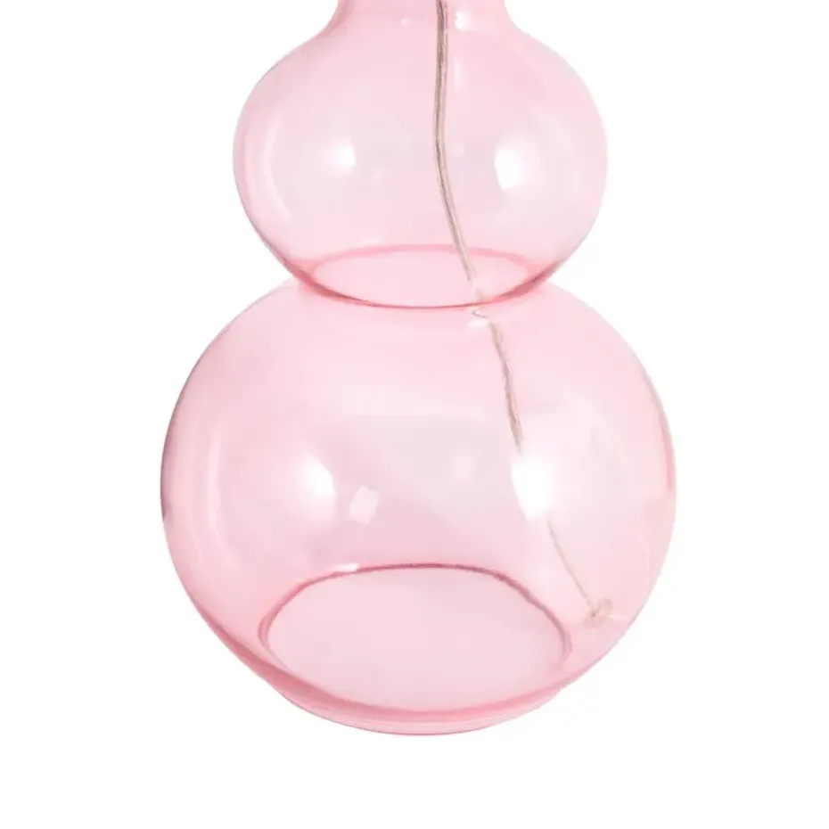 SENGWA - Tafellamp - Roze - Glas
