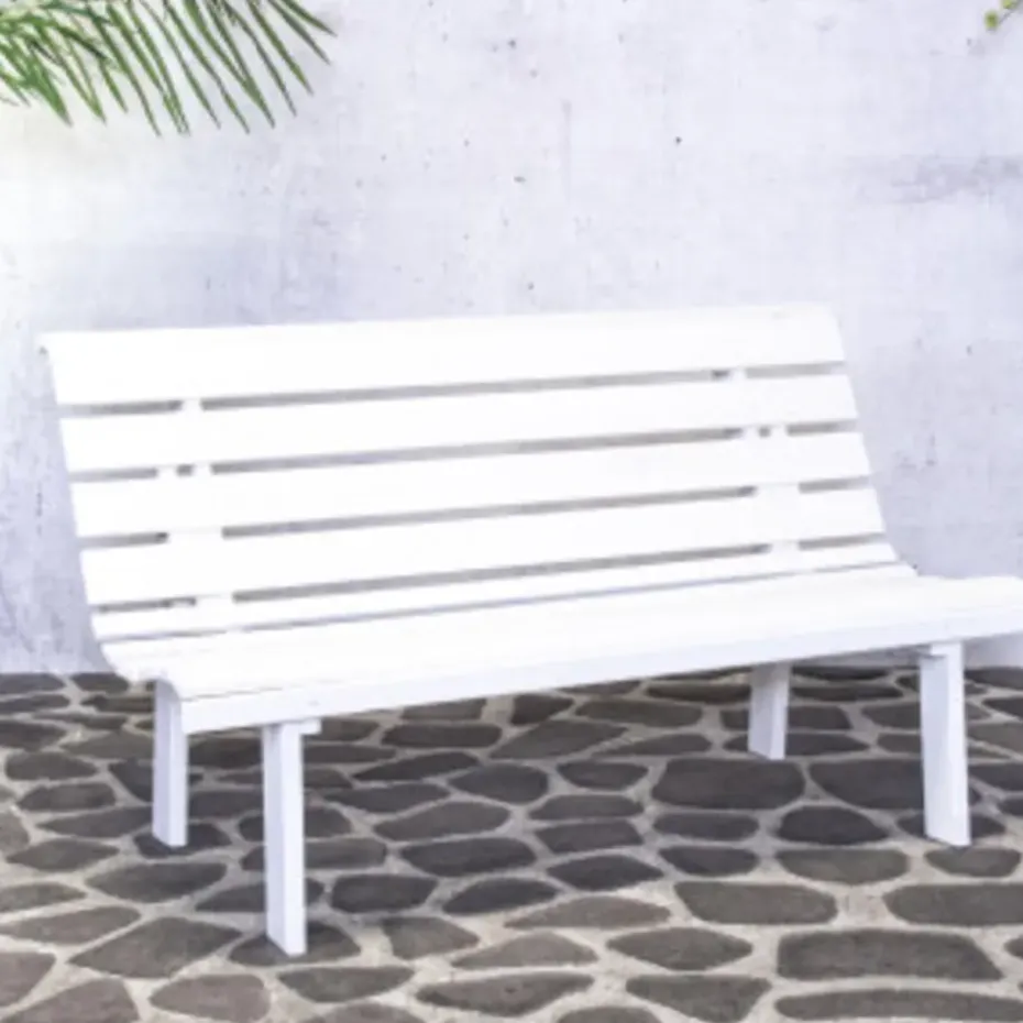 SenS-Line - Bella Tuinbank 150cm - 2-zits - Wit