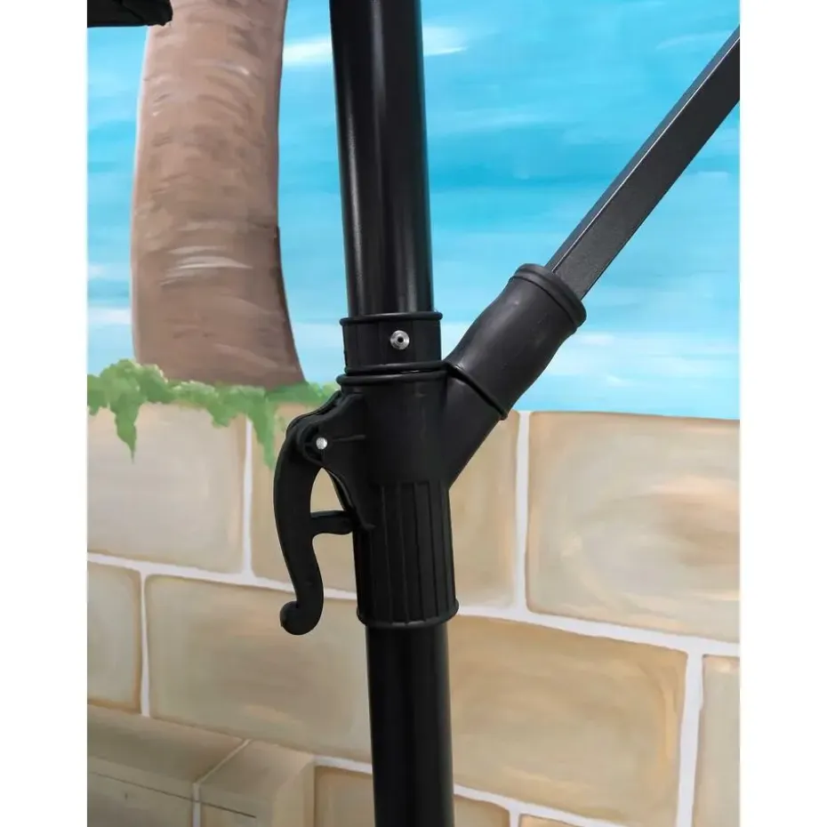 SenS-Line Menorca zweefparasol rond - Ø 300 cm - Ecru