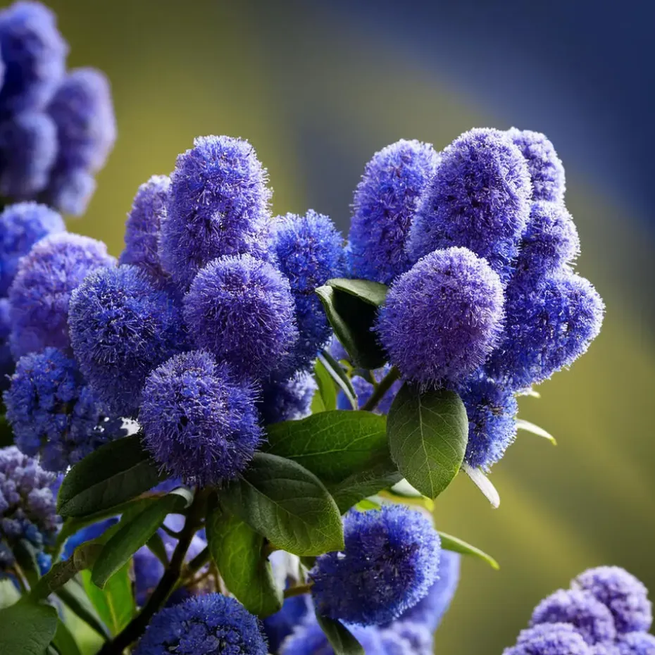Sering - Set van 2 - Ceanothus Repens - Hoogte 60-70cm - ⌀17cm