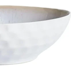 SESAME - Diepe borden set van 8 - Lichtgrijs - Steengoed