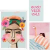 Set poster met lijst - Pastel sfeer