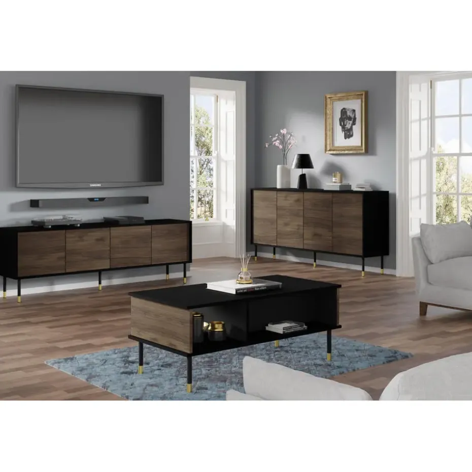 SHERWOOD dressoir 4D 180 cm catania eiken