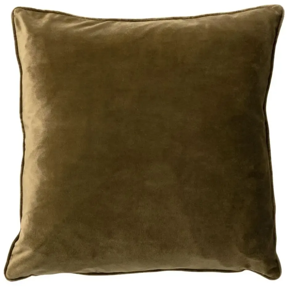 Sierkussen Finn - Military Olive - 45x45 cm