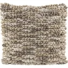 Sierkussen Iep - beige/zand - 45x45 cm