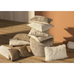 Sierkussen Jannie - taupe - 30x50 cm