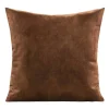 Sierkussen Mathis - cognac - 45x45 cm