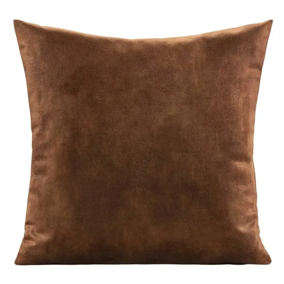 Sierkussen Mathis - cognac - 45x45 cm