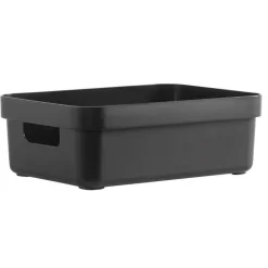 Sigma home box 9 liter - zwart - 35,2x25,3x12,2 cm