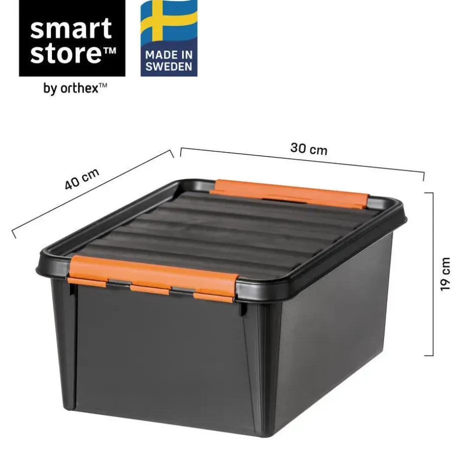 SmartStore Stevige Opbergbox 14L Set van 2 - 40x30x19cm