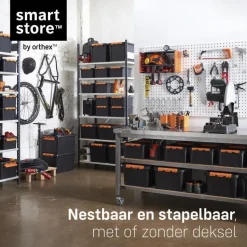 SmartStore Stevige Opbergbox 14L Set van 2 - 40x30x19cm