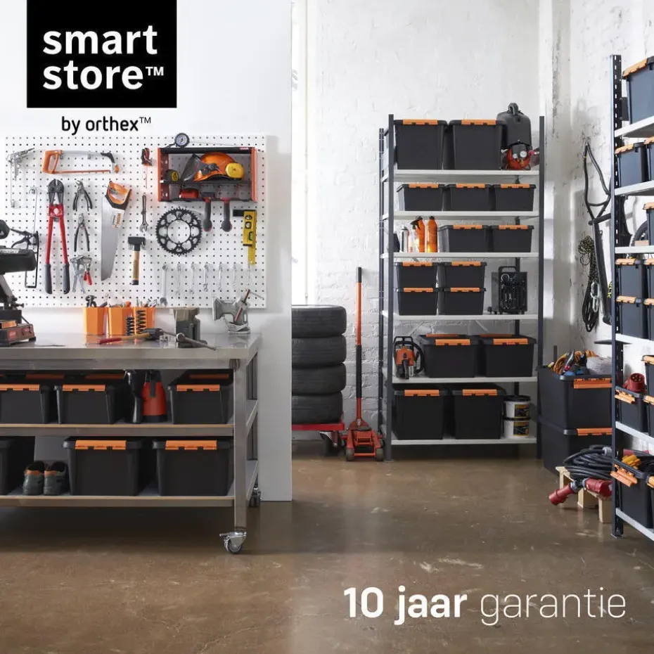 SmartStore Stevige Opbergbox 14L Set van 2 - 40x30x18cm