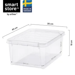 SmartStore Stevige Opbergbox 14L Set van 10 - 40x30x18cm