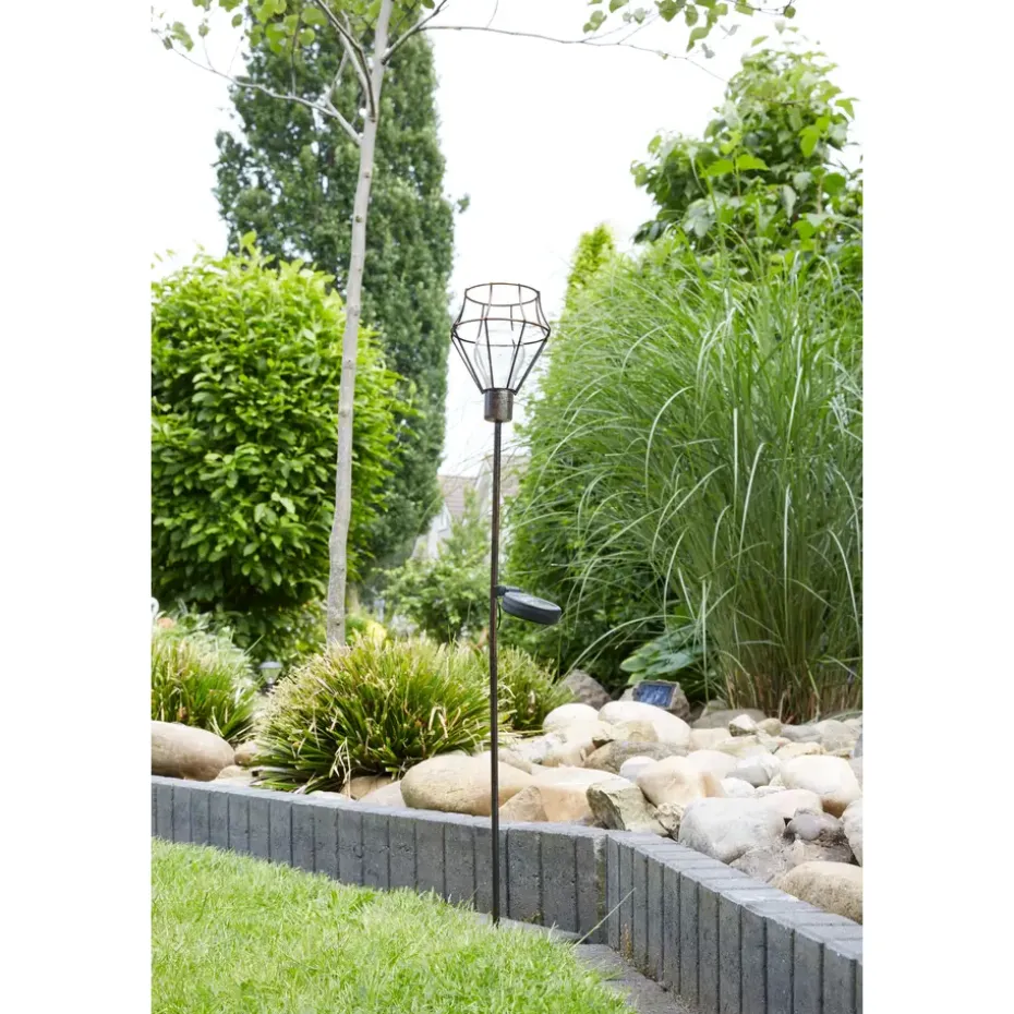 Solar Grondspies Tuinlamp - Pentagon - 2 stuks