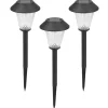 Solar Tuinlamp - St. Tropez - 3 stuks - 5 Lumen