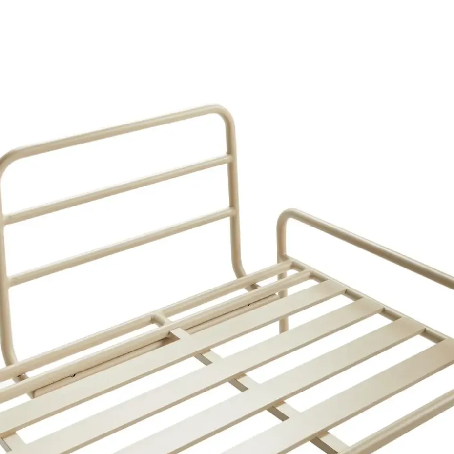 SOLOFRA - Tuinbank 2-zits - Beige - Aluminium