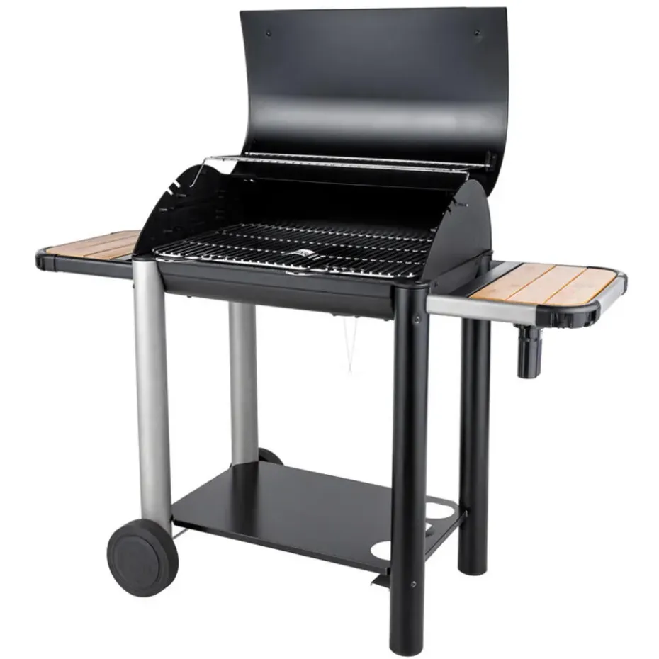 Somagic Barbecue VULCANO 3004 - Zwart - Staal